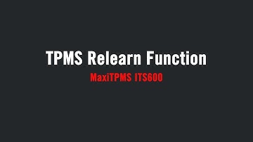 2022 Autel MaxiTPMS ITS600E | TPMS Relearn Function Demo
