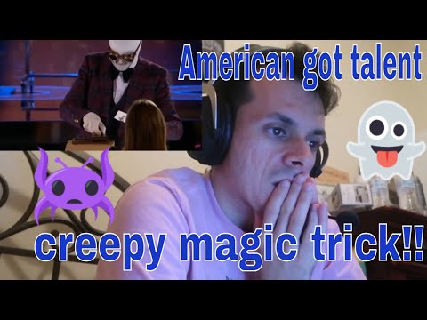 creepy trick Klek Entos SCARES The Judges With Chilling Magic – America's Got Talent 2021 reaction