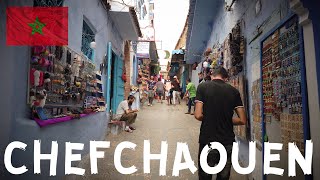 🇲🇦 Chefchaouen - The Blue City | Morocco Walking Tour 4K