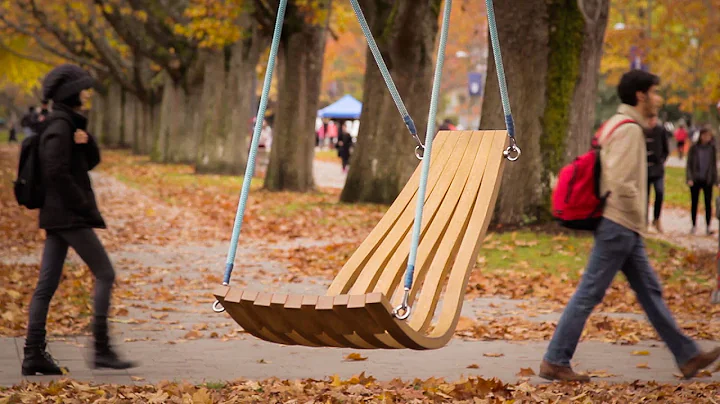 Janice Swings on Main Mall