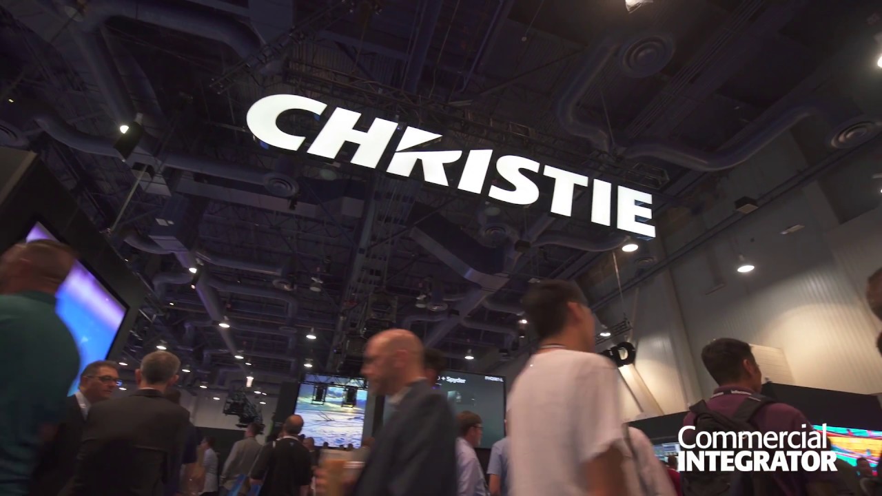 InfoComm 2018: Christie's Curtis Mutter on Mystique Install Updates - YouTube commintegrator