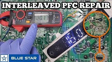 BLUSTAR/GREE INVERTER AC PCB INTERLEAVED PFC CIRCUIT REPAIR BY QPHIX JAIPUR