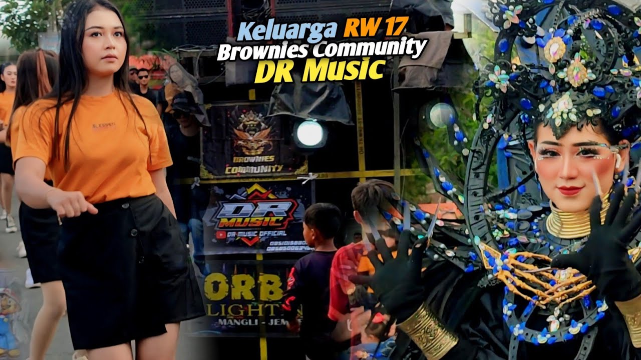 Joget Karnaval Balung Kulon Jember DR Music feat Brownies Community DJ Sweet Love