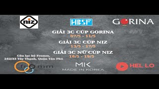 [TV] Chí Hùng (Phụ kiện) vs Tiến Đặng (MK) | GIẢI BILLIARDS CAROM 3 BĂNG NIZ CUP 2024