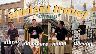 How I Travel So Much As A University Student...