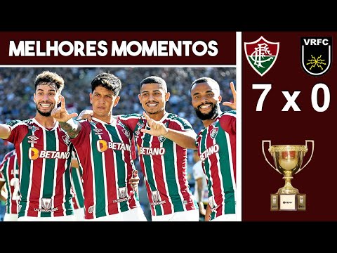 Fluminense 7 x 0 Volta Redonda  Campeonato Carioca: melhores momentos