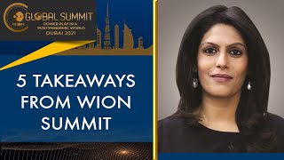 Gravitas | WION Global Summit | Palki Sharma Upadhyay's 5 takeaways