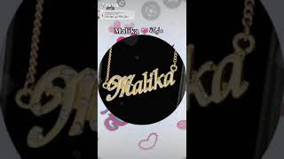 إسم لا يندثر 💔مع مرور الزمن مليكة💗Malika على أجمل أغنية 💗