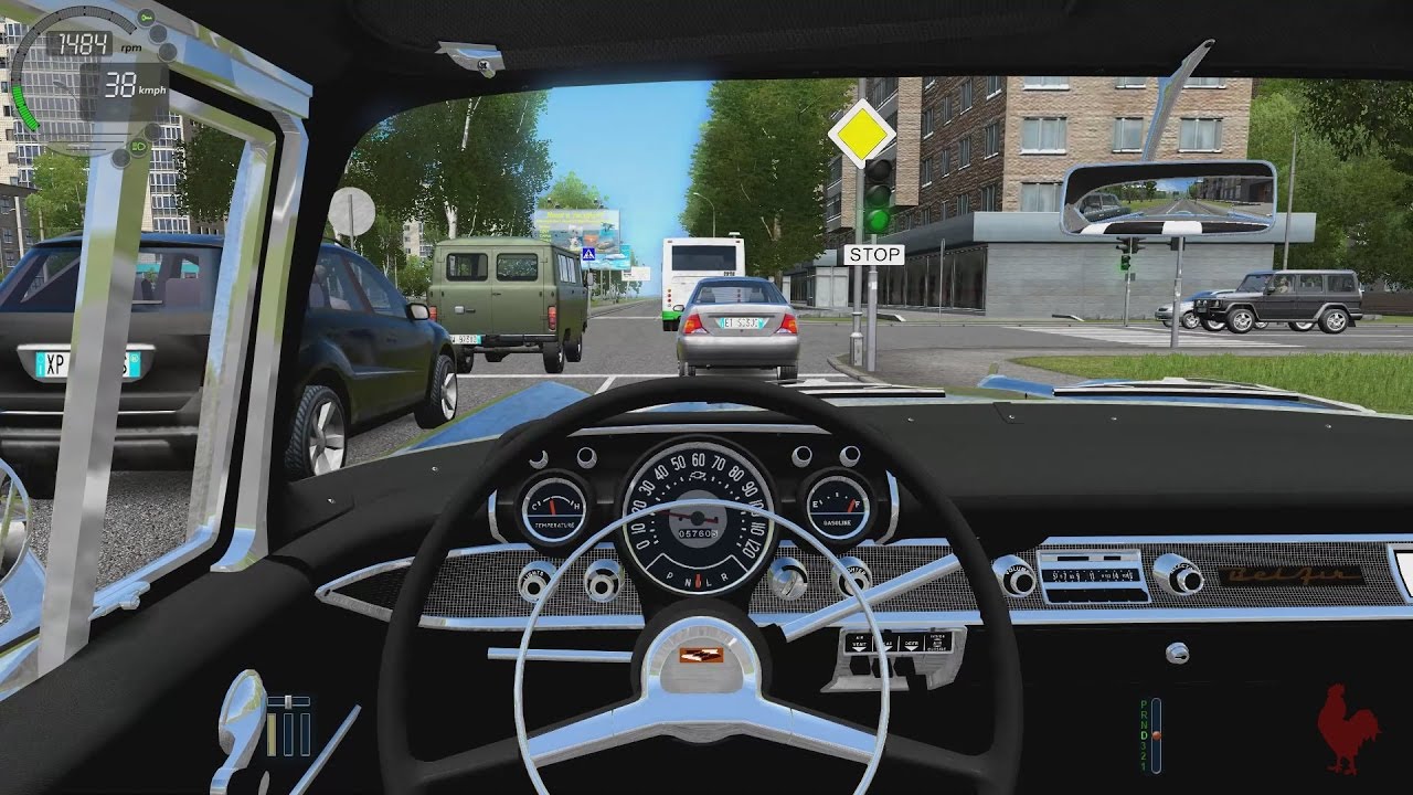 Chevrolet city car driving