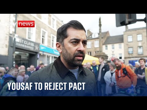 Humza Yousaf to reject pact with Alex Salmond's Alba Party - despite it holding key to his fate.