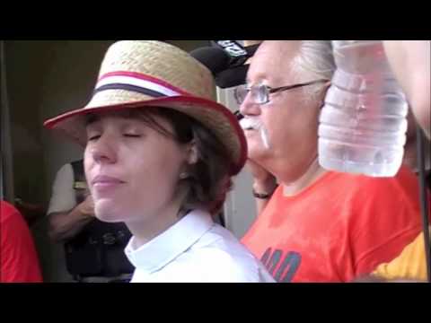 Rev. Susan Frederick Gray offers remarks before he...