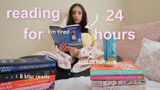 reading for 24 HOURS 📚(how many books can I read?)