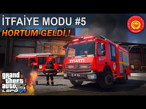 BUNDAN İYİSİ SİMULATOR! | YENİ ÖZELLİKLER | GTA 5 İTFAİYE MODU #5  | LSPDFR