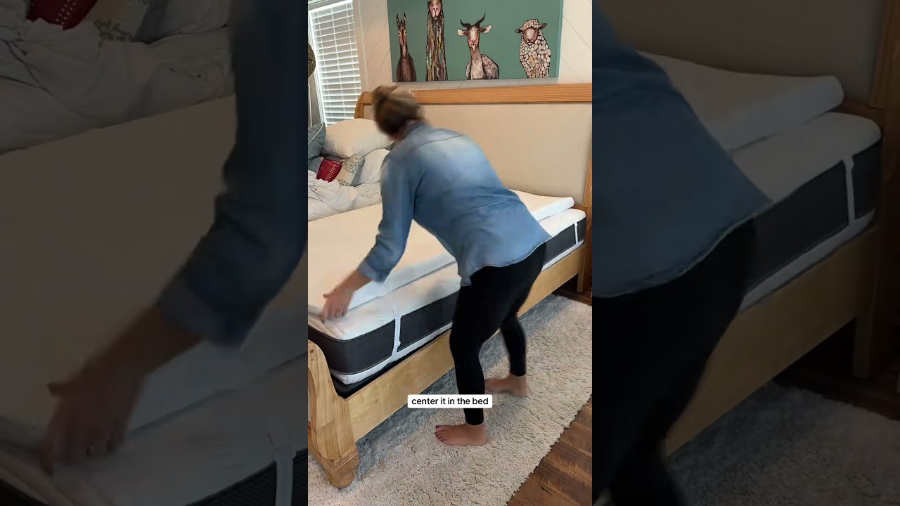 3" Cooling Mattress Topper - Gel & Bamboo Foam for Pain Relief