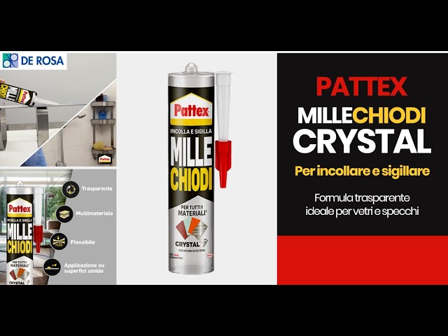 PATTEX Pattex No Mas Clavos Para Todo Cristal Cart. 290gr