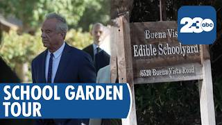 Robert F. Kennedy Jr. Tours Edible Schoolyard Kern County in Bakersfield