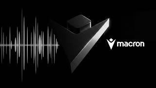 🔊 INTRODUCING THE NEW MACRON SOUND LOGO