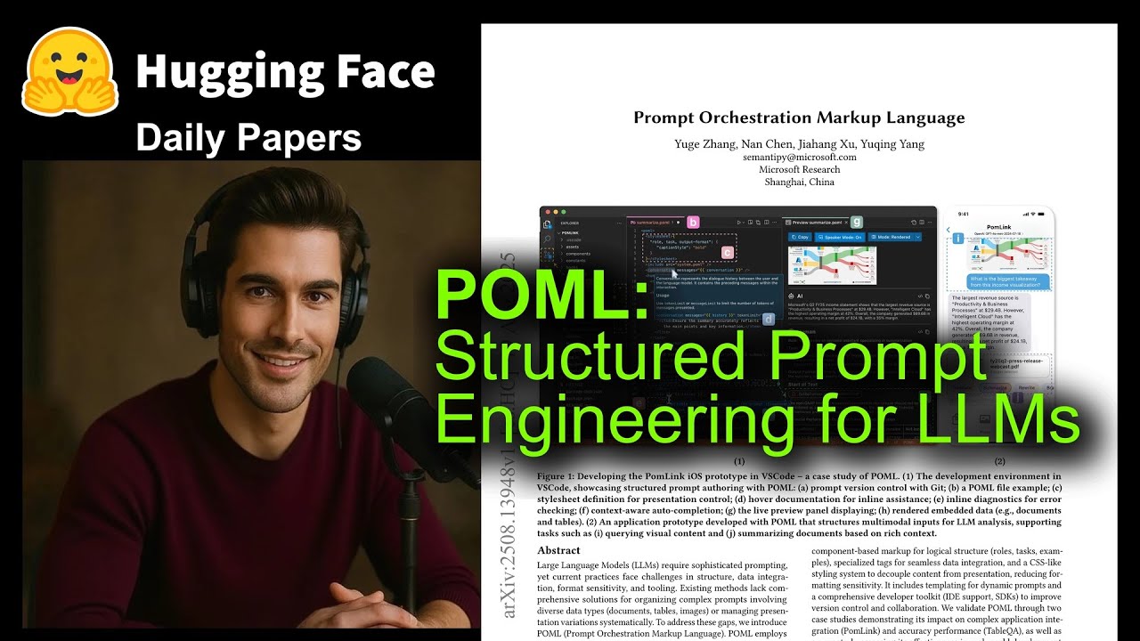 POML: Структурированная инженерная подсказка для LLM