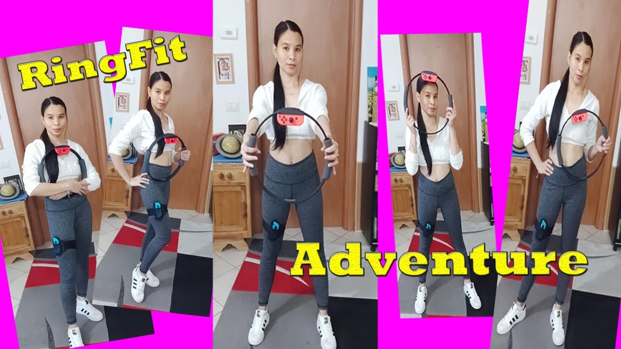 Nintendo Switch RingFit Adventure | Exercise Game Role Playing