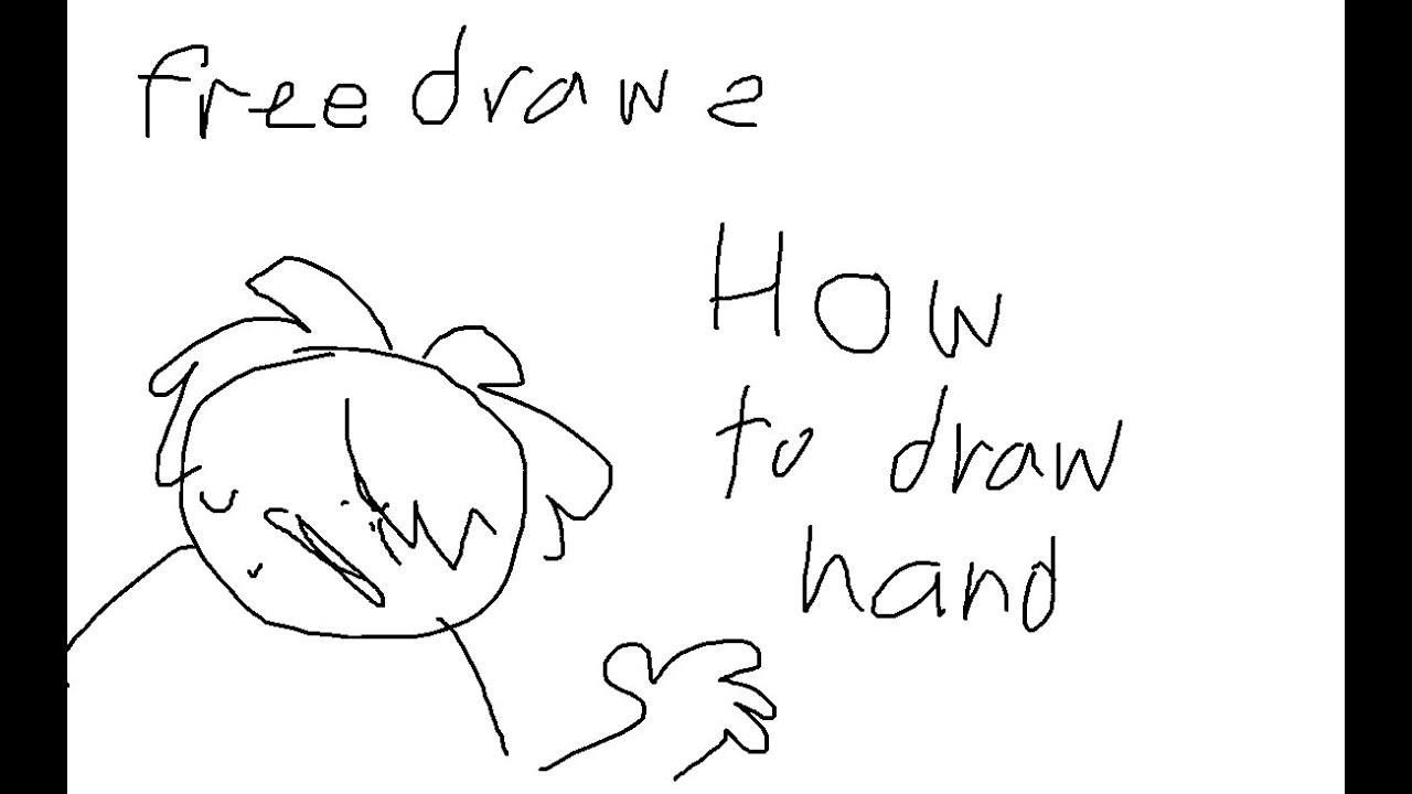 Roblox Free Draw 2 Tutorial How To Draw Hand Youtube - roblox free draw 2 script