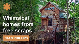 Dan Phillips turns backyard scraps into whimsical Texan houses