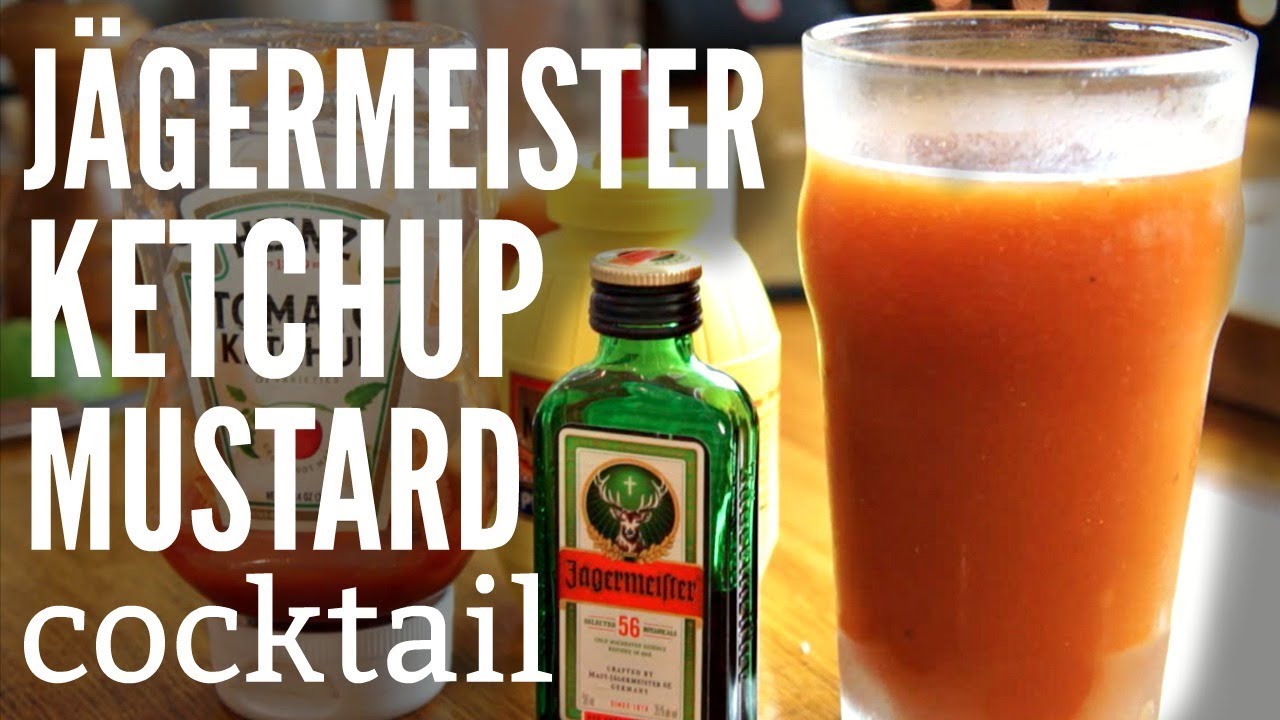 KETCHUP MUSTARD Jägermeister COCKTAIL - The Mast Have | emmymade