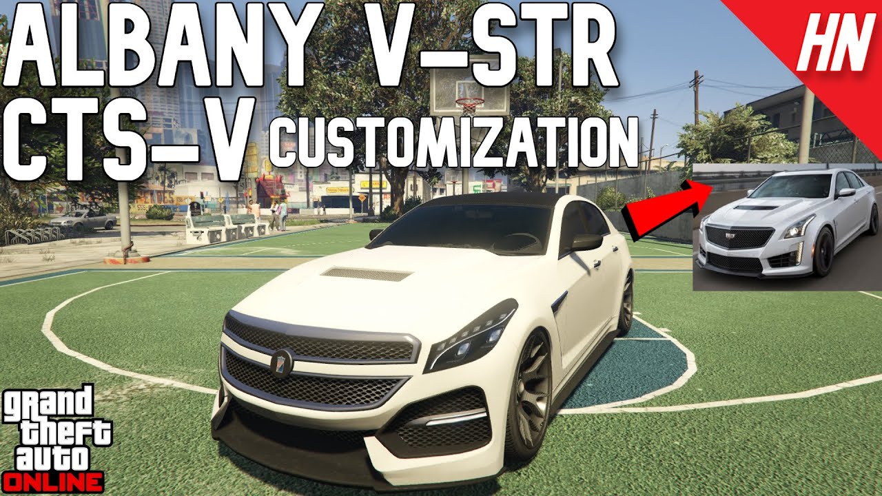 Albany V-STR - Cadillac CTS-V Customization Guide & Review | GTA Online