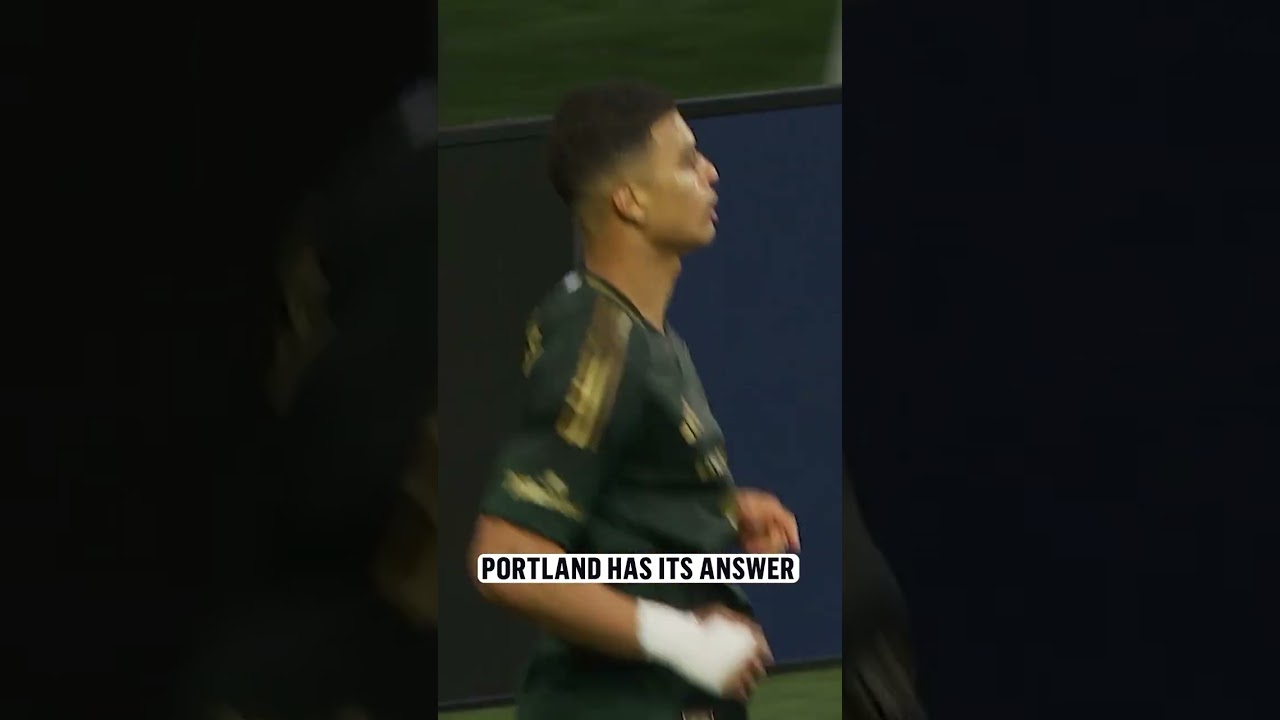 Kevin Kelsy gets on the end of the cross and brings the Timbers level 💥 #portlandtimbers #mls #goal