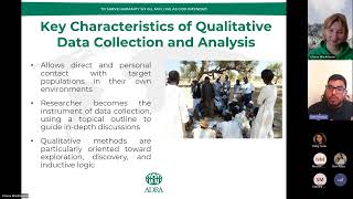 MEAL TLL Webinar Intro to Qualitative Methods
