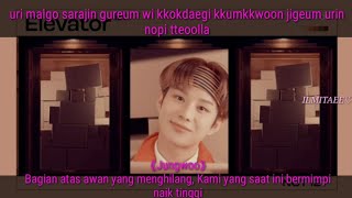 [SUB INDO] NCT 127 (엔시티 127) - 'ELEVATOR' Lirik Terjemahan / Lyrics [Rom/Indo]