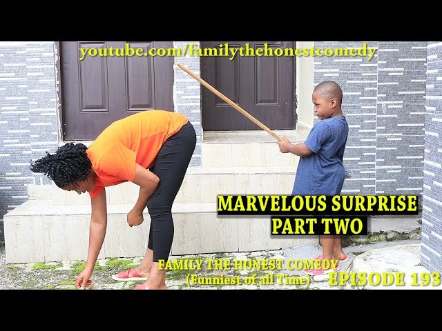 FUNNY VIDEO (MARVELOUS SURPRISE PART TWO) (Family The Honest Comedy) (Episode 193) class=