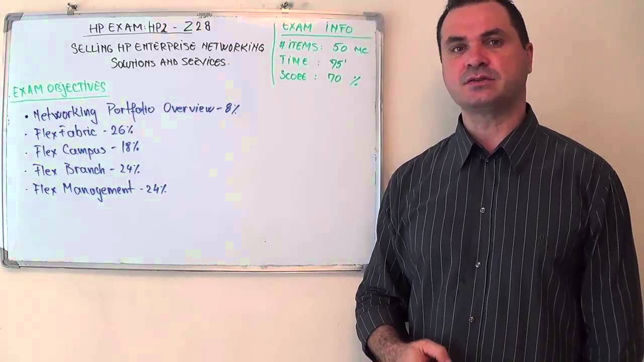 HP2-Z28 – Selling Exam Enterprise Test Networking Services Questions