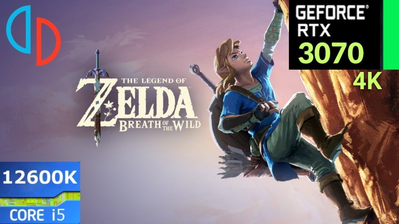 The Legend of Zelda: Breath of the Wild no PC - YUZU - Tradução PTBR -  60fps - R5 5600 + RTX 3070 