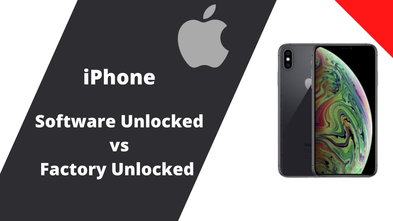 iPhone: Software Unlock vs Factory Unlock