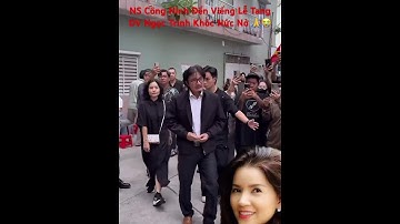 NS Công Ninh Khóc Nức Nở Viếng Tang Lễ DV Ngọc Trinh.