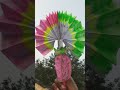 Paper fan short priyanshi art and craft world 