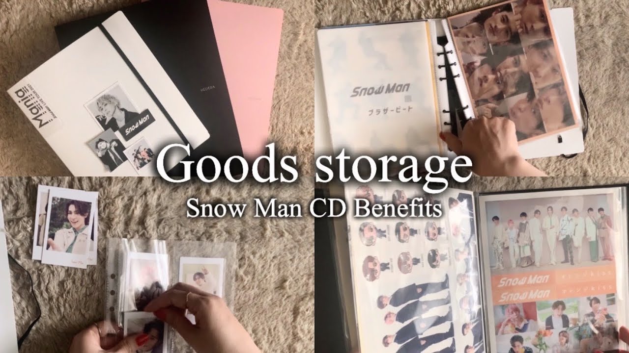 【グッズ収納】セリア購入品でCD特典を収納🍊/ジャニオタ/スノ担