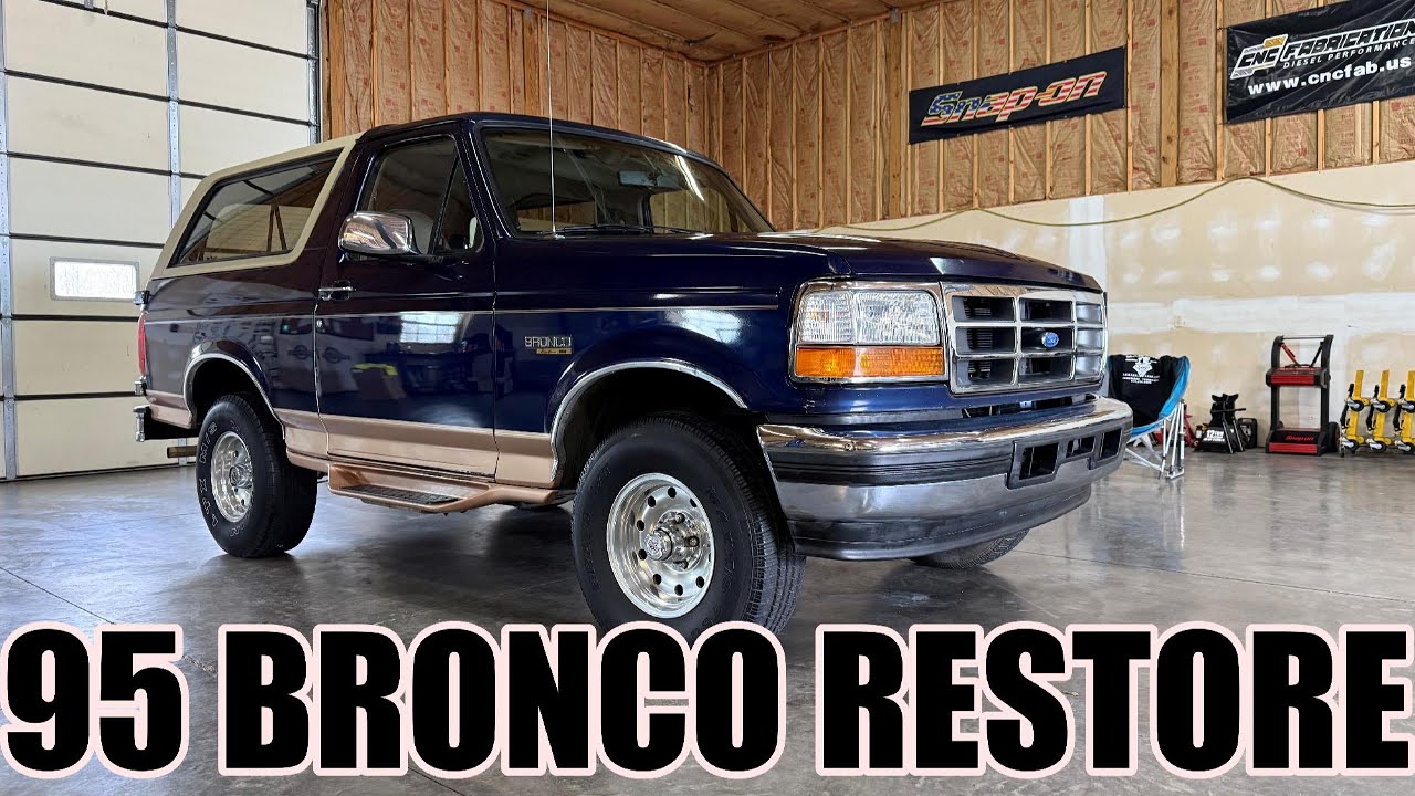 HOW TO DO PAINT CORRECTION AT HOME! OBS BRONCO PAINT RESTORATION! - YouTube