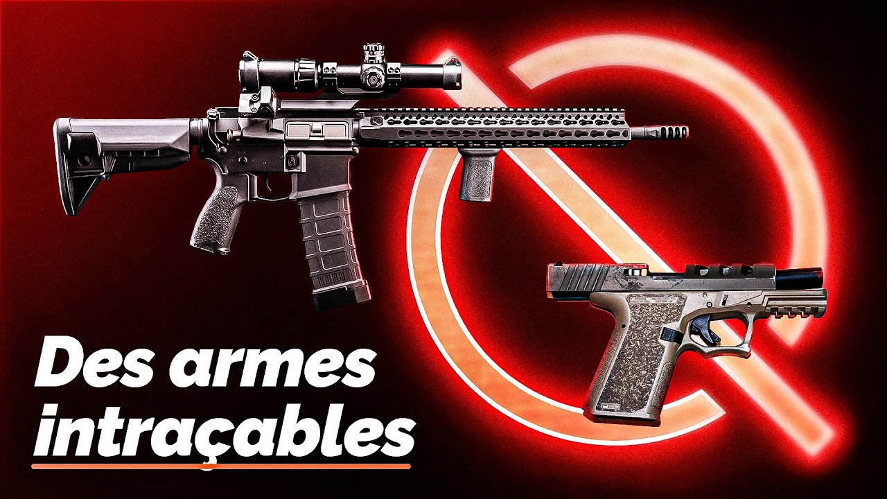 Ces armes en plastique sont mortelles et intraçables : les armes fantômes