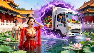 Pemuda miskin kembali ke masa lalu dengan 10 ton makanan—jadi penguasa, dikelilingi wanita cantik!