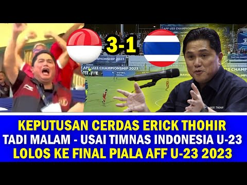 🔴 ALHAMDULILAH ‼️ Langsung Diputuskan Semalam, Erick Thohir Lakukan Ini Timnas Indonesia vs Thailand