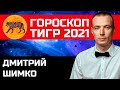 Гороскоп Тигр -2021. Астротиполог, Нумеролог - Дмитрий Шимко