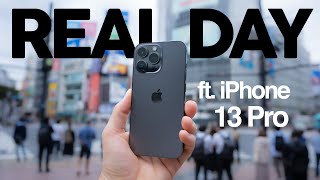 iPhone 13 pro  Real Day in The Life Review (Battery & Camera)