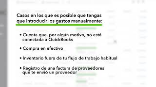 Tutoriales de QuickBooks en Español | Cómo registrar gastos en QuickBooks