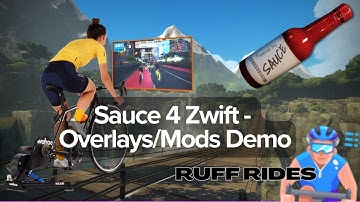 Sauce 4 Zwift - Overlays/Mods Demo (Very rough demo!)