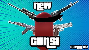 Adding New Guns to my Game!| Devlog 2# #fps #gamedevelopment