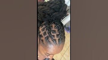 Different barrel twist loc styles 🌱 #locjourney #locs #dreadlocks #locstyles