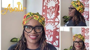 3 minute Turban Headwrap Tutorial