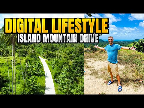 Digital Nomad Lifestyle: Ko Samui Island Mountain Drive