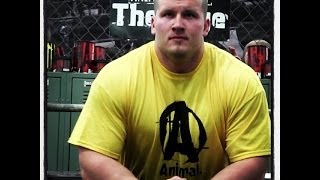 Ben Seath Squats 700 for reps in the Cage at the Arnold 2014